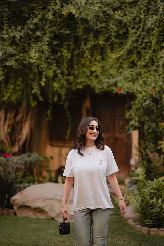 But First Coffee Oversized T-Shirt | KHWAAB x COZY
