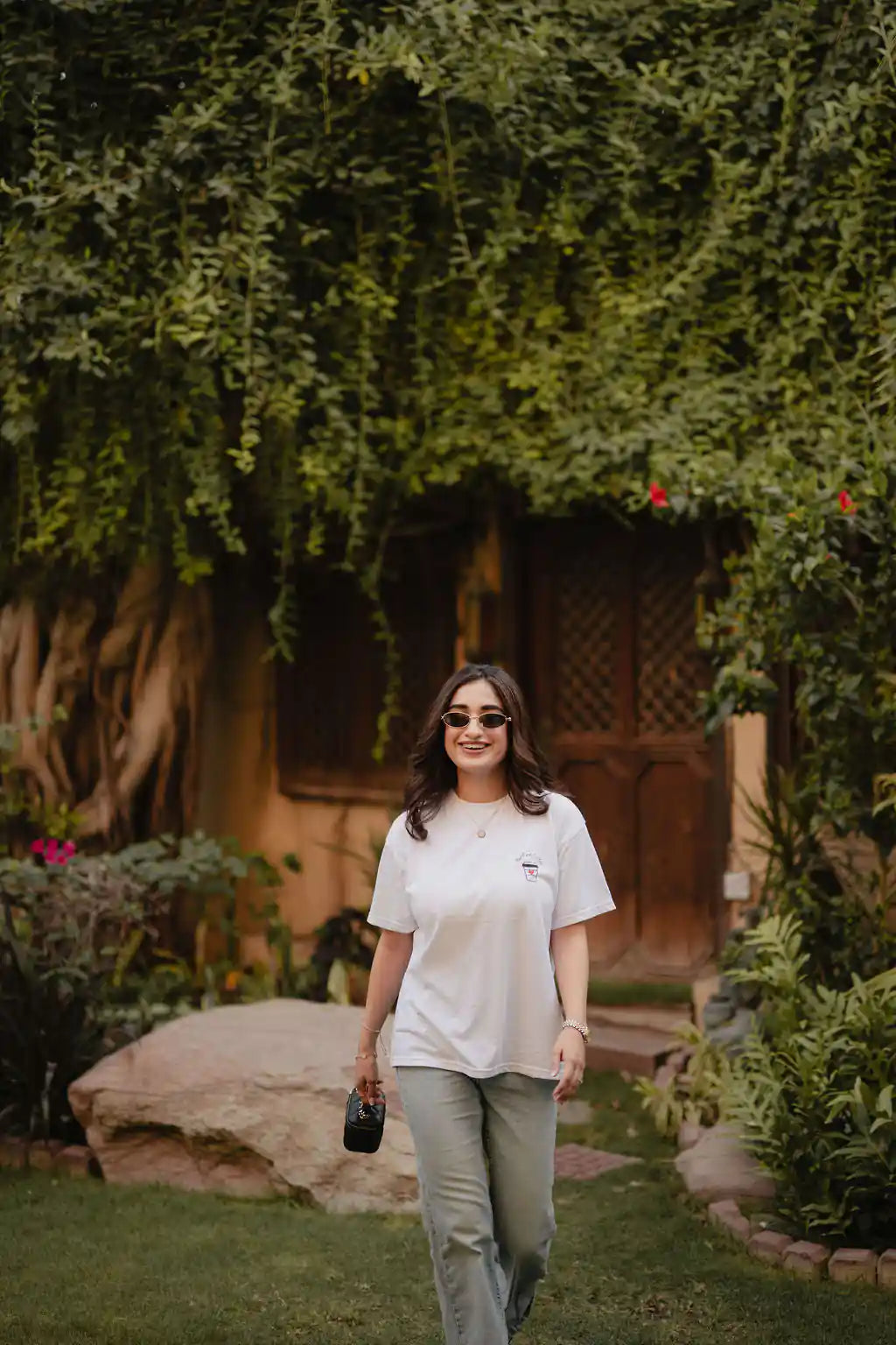 But First Coffee Oversized T-Shirt | KHWAAB x COZY  COZY
