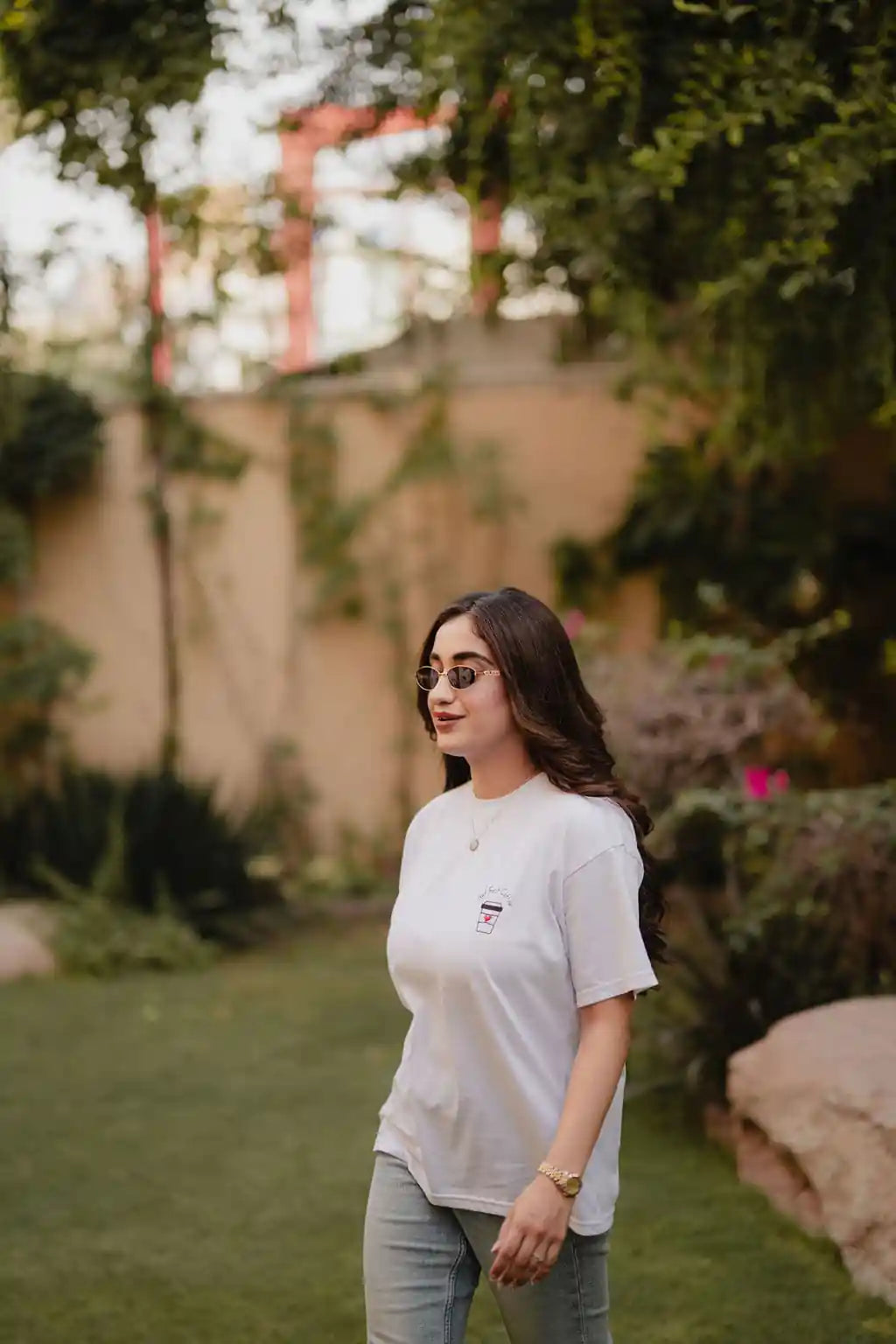 But First Coffee Oversized T-Shirt | KHWAAB x COZY  COZY