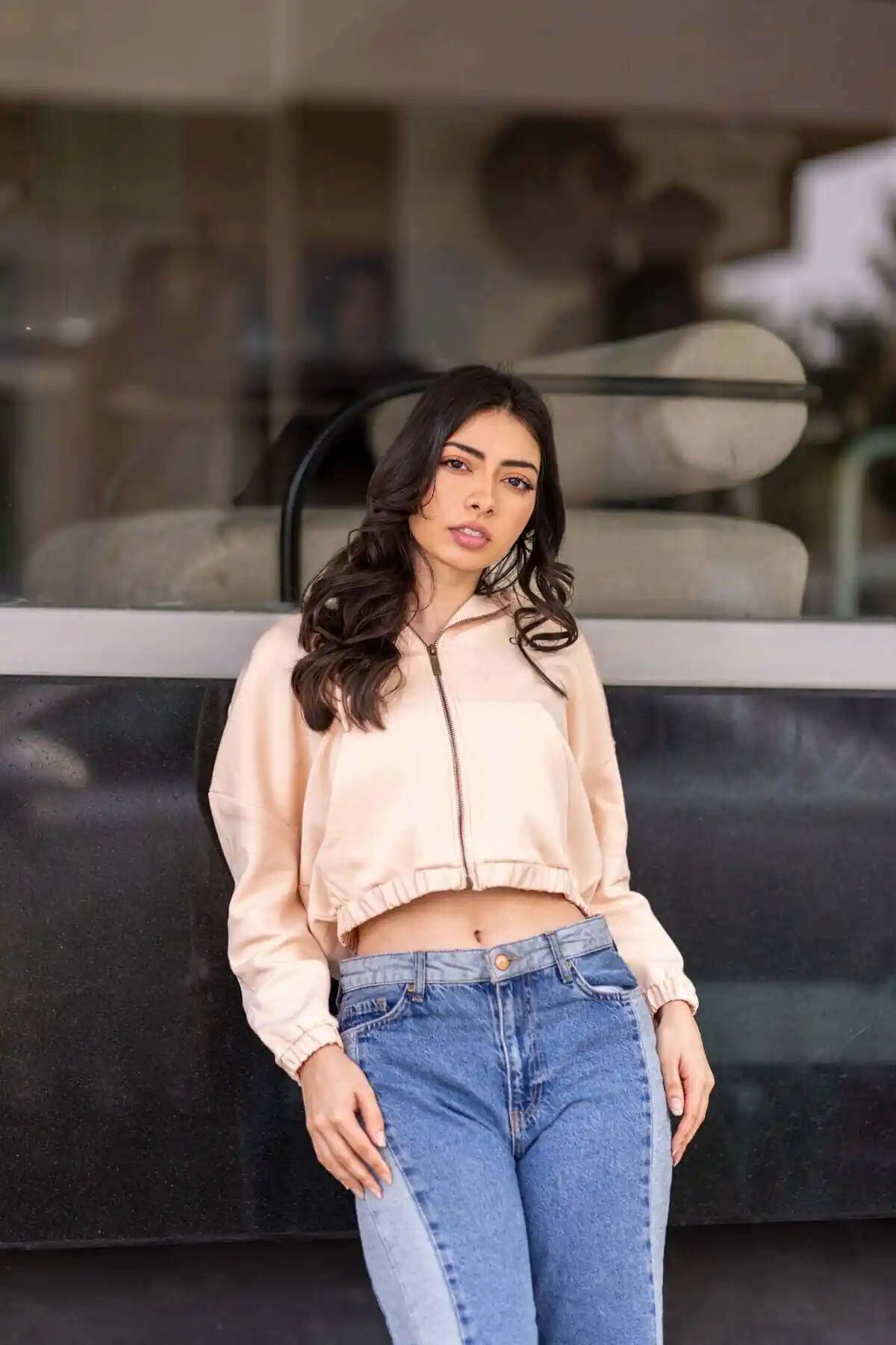 COZY Cropped Jacket Small / Strawberry Matcha Cozy
