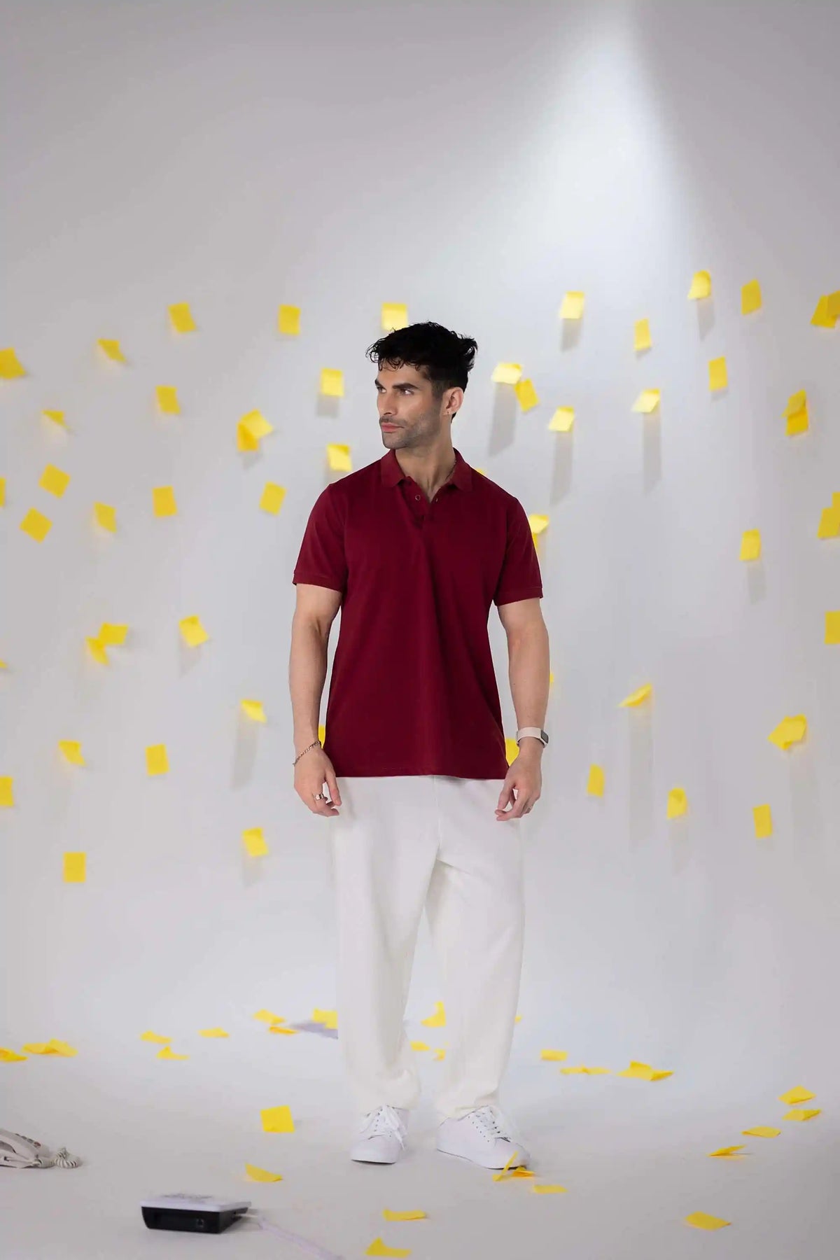 COZY Men's Polo Small / Mulberry Mocha Cozy