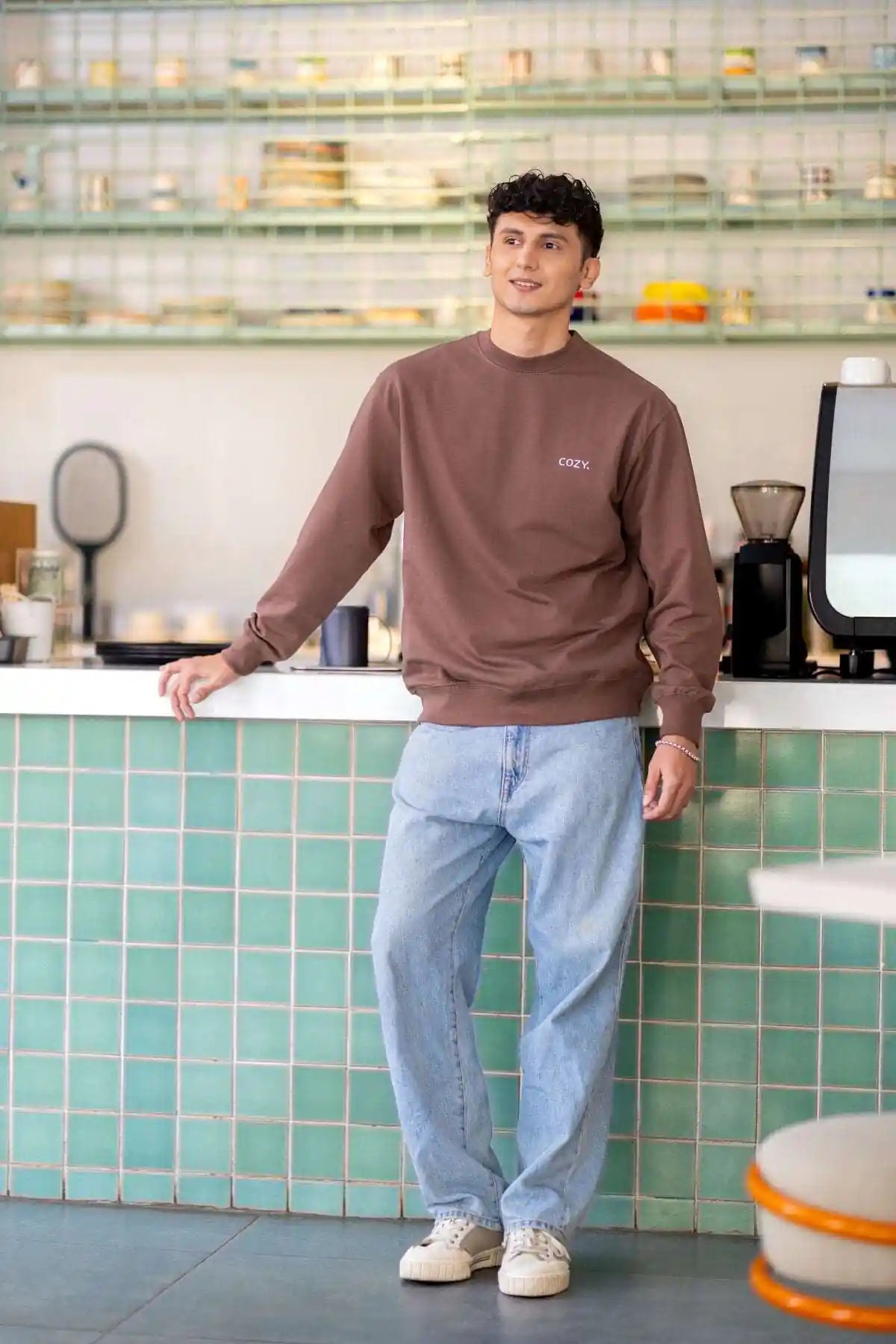 COZY Sweatshirt Extra Small / Mocha Mousse Cozy