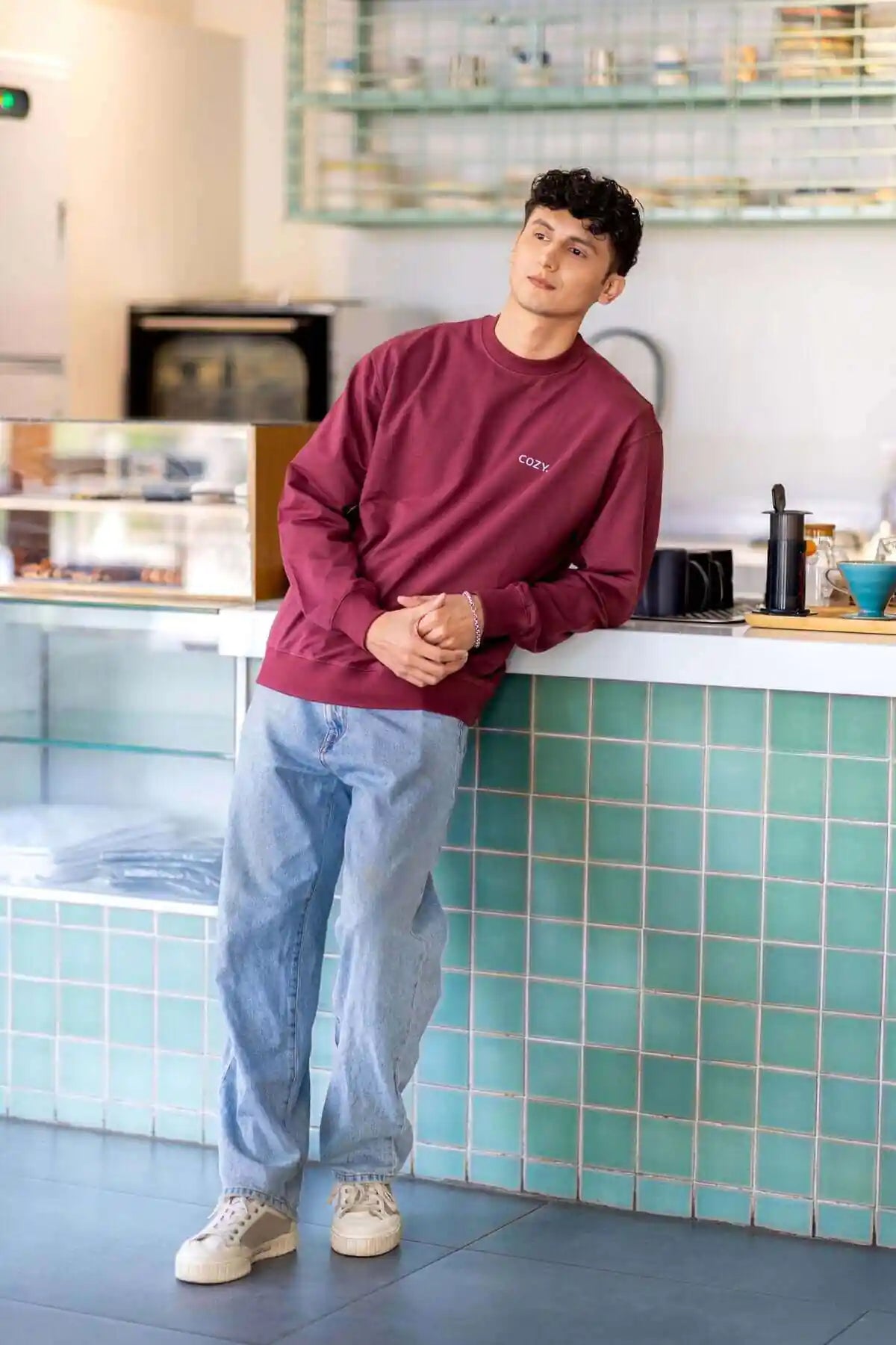 COZY Sweatshirt Extra Small / Mulberry Mocha Cozy