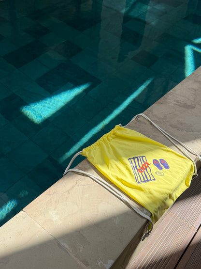 Summer on the Inside Tee | Hand Embroidered Tee | COZY x Pixel Stitch