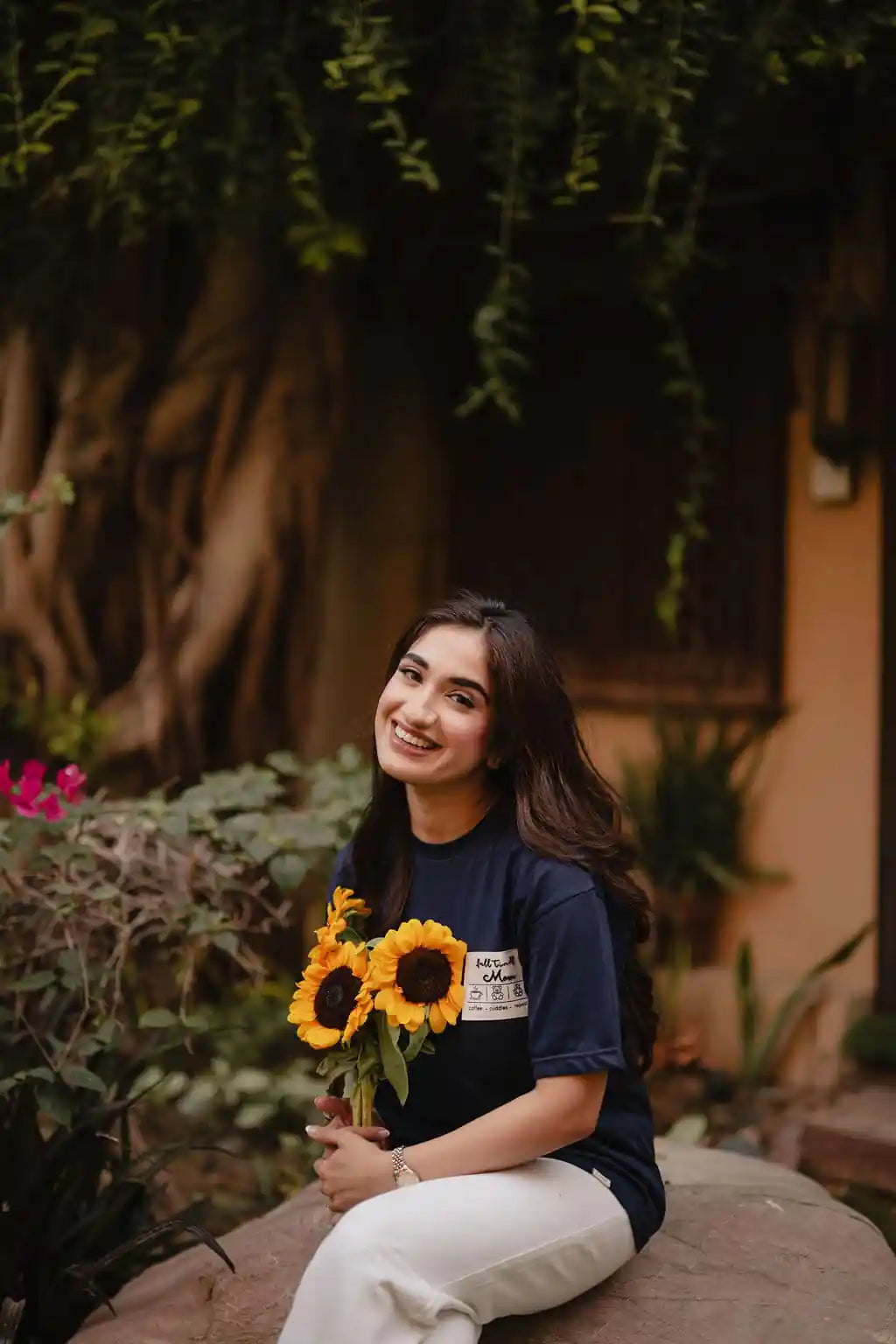 Full Time Mom Oversized T-Shirt | KHWAAB x COZY  COZY