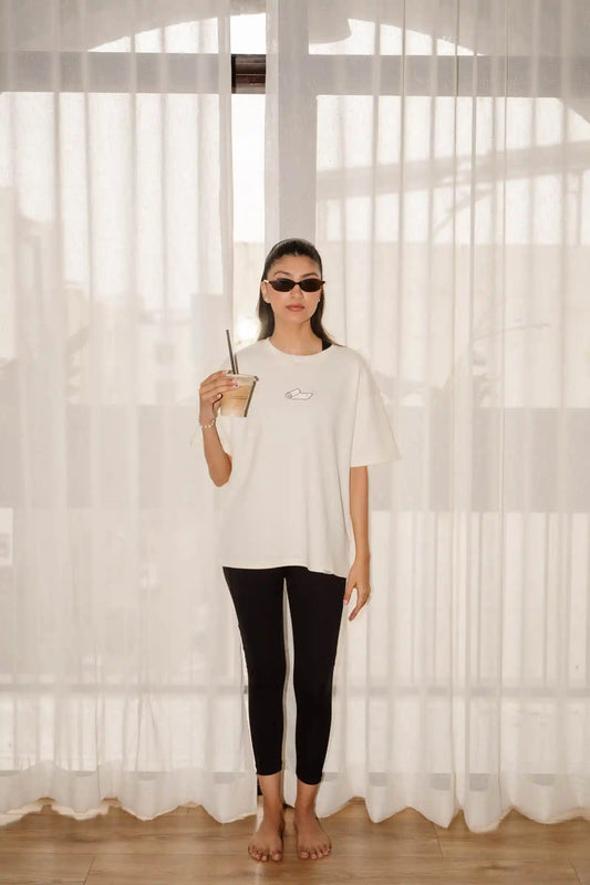  Feel It, Don't Fix It Oversized T-Shirt