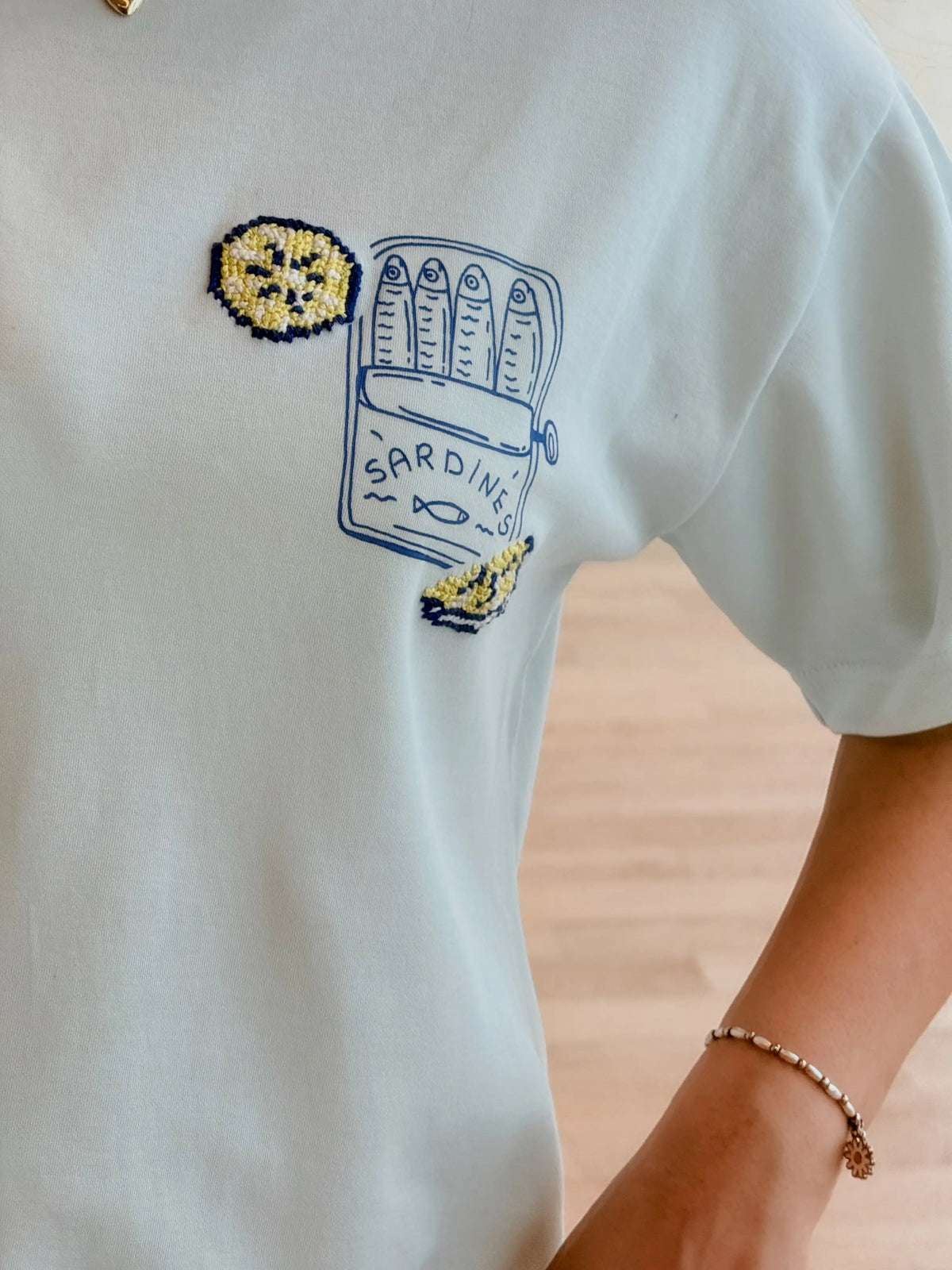  Sardines & Lemon Tee | COZY x Pixel Stitch